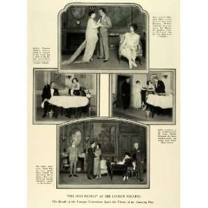  1924 Print Lyceum Theatre Florence Johns George Graham 