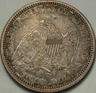   Liberty Quarter Dollar AU++ 100% ORIGINAL Just a Nice Natural Coin