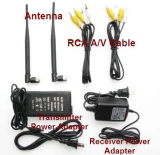 HQ 4 Channel Wireless Audio/Video Transmitter&Receiver  