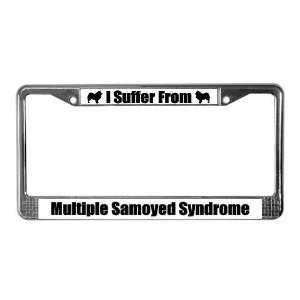  Samoyed Pets License Plate Frame by CafePress: Everything 