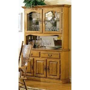  Nostalgia Oak Hutch / Buffet by Coaster Furniture