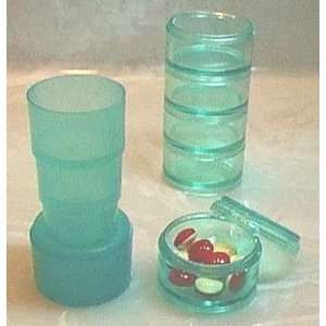 Collapsible Cup & 2 Pill Stacker Cases PSC 2