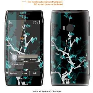   Decal Skin STICKER for Nokia X7 case cover X7 266 Electronics