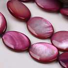 20x15mm Leopard Skin Mother Pearl Oval Beads 16  