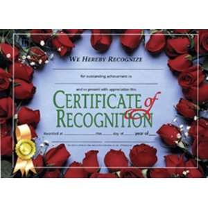  CERTIFICATES OF RECOGNITION 30/PK