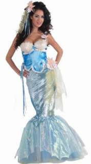  Mermaid Adult Costume w/Corset Top Clothing