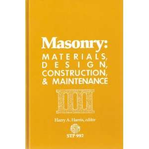  Masonry: Materials Design Construction and Maintenance 