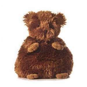 fluffy brown plush bear fat stuffed animal mini 6 teddy small tiny 