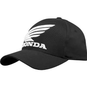  Honda Big Wing Mens Racewear Hat   Black / Large/X Large 