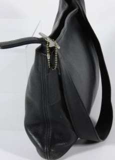 Coach Black Leather Soho Carry All Shoulder Bag Handbag Purse 9407 