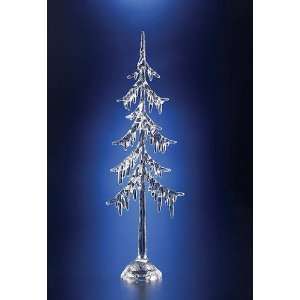 Christmas Holiday Icicles Tree Table Piece   12.5 inches 