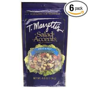 Marzetti Salad Accents, Fruit and Nut, 4.8 Ounce (Pack of 6)  
