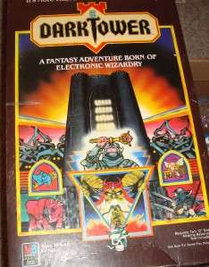 DARK TOWER Board Game WORKING MB w/XTRA BULB & MANUAL  