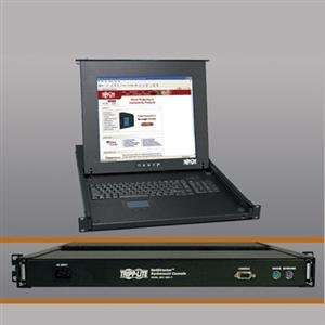  NEW 1U KVM Console w/19 LCD (Peripheral Sharing) Office 