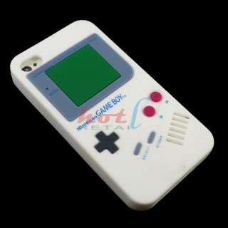   Silicone Case Cover Protector Game Boy For Apple iPhone 4 4G  