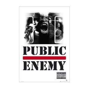  PUBLIC ENEMY Group Music Poster