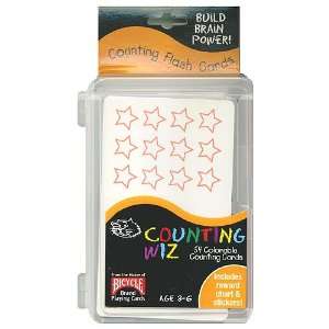  54 Colorable Counting Flash Cards with Reward Chart and 