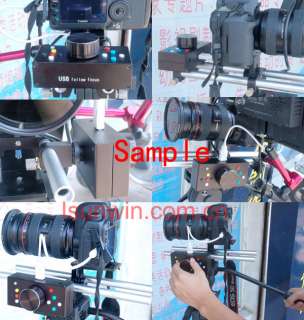   USB Follow Focus With Handle For Canon EOS 5D Mark II 60D 7D 600D/T2i
