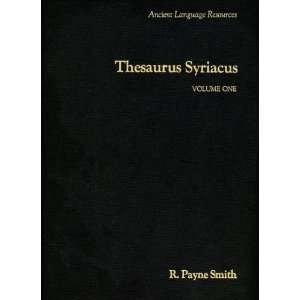  Thesaurus Syriacus (Ancient Language Resources) (2 volumes 