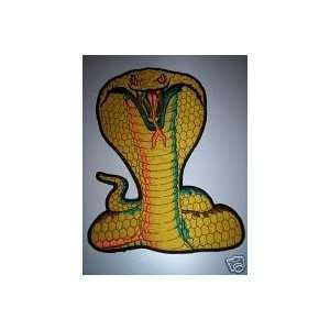  COBRA Snake HUGE 11 INCHES Back Patch BIKER NEW