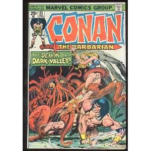  Conan, v1 #45. Dec 1974 Roy Thomas, John Buscema Books