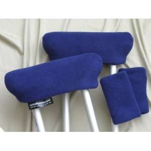  Crutch Buddies Covers Armrest Pads, includes Grip Covers 