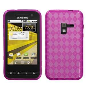   Hot Pink Argyle Pane Candy Skin Cover: Cell Phones & Accessories