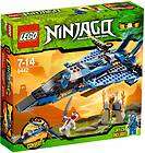 lego ninjago 9442 jay s storm fighter 242 pcs new in box returns 