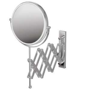Mevedo Make Up Magnifying Mirror Wall Mount Revolving Scissor 