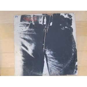 Sticky Fingers by the Rolling Stones. Vinyl LP with Zipper 