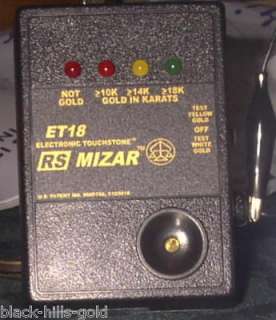 RS MIZAR ET18 ELECTRONIC GOLD TESTER   BRAND NEW ET 18  