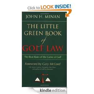 The Little Green Book of Golf Law John H. Minan  Kindle 