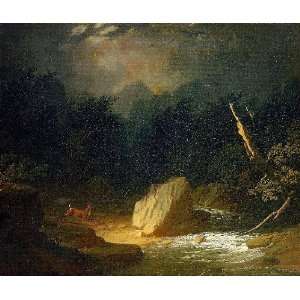   , painting name The Storm, By Bingham George Caleb 
