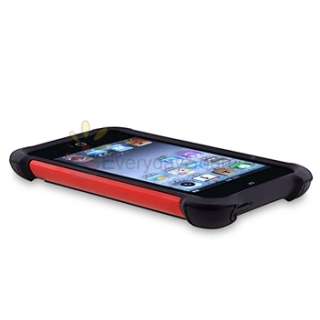   For iPod Touch 4 4G Black / Red thinner than OtterBox Commuter  