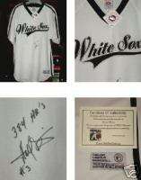 HAROLD BAINES AUTOGRAPHED JERSEY (WHITE SOX) W/ PROOF!  