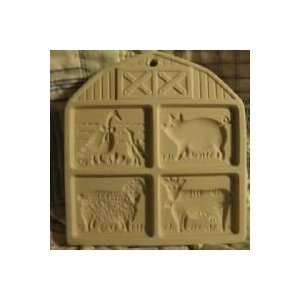 Pampered Chef Farm Yard Friends Cookie Mold