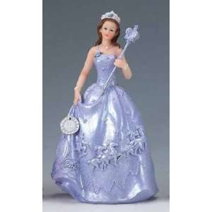  8 Lavender Cinderella Coach Girl Figurine