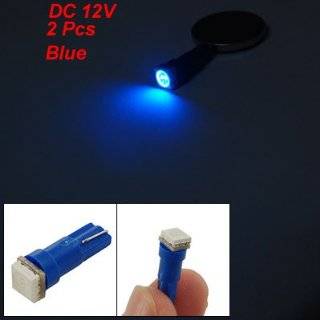   8x T10 194 168 501 4 smd 3528 LED Car Light Bulb Blue: Automotive