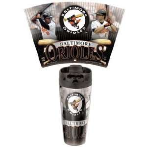  MLB Baltimore Orioles Travel Mug   Set of 2 Kitchen 