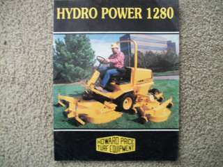 Howard Price 1280 126 Turf Mower sales brochure  
