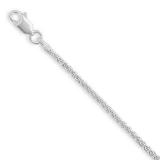925 Sterling Silver 045 French Wheat Chain Necklace  