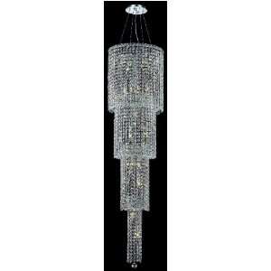  Elegant Lighting 2031G66C/SA chandelier: Home Improvement