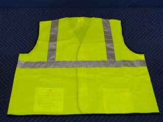 WW EN511C 2 Lime High Visibility Safety Vest Class 2 Y86  