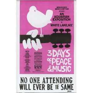  Woodstock an Aquarian Exposition 3 Days of Peace and Music 