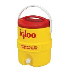  400 Series Coolers   2 gal yellow/redplastic ind Sports 