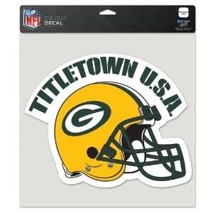  Green Bay Packers DIE CUT Full Color DECALS 8x8 