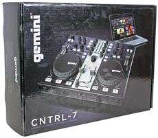   CNTRL 7 Digital USB MIDI DJ Software Controller w/Soundcard+Virtual DJ