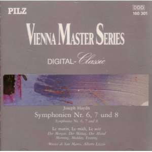  Symphonies 6, 7, & 8 Joseph Haydn, Lizzio, Msm Music