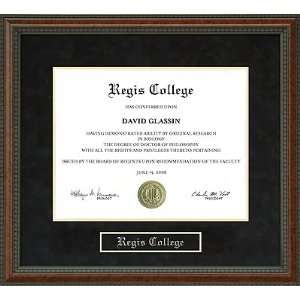 Regis College Diploma Frame