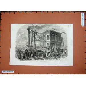  1861 Prince Wales Shireoaks Coalmine Engine House Notts 